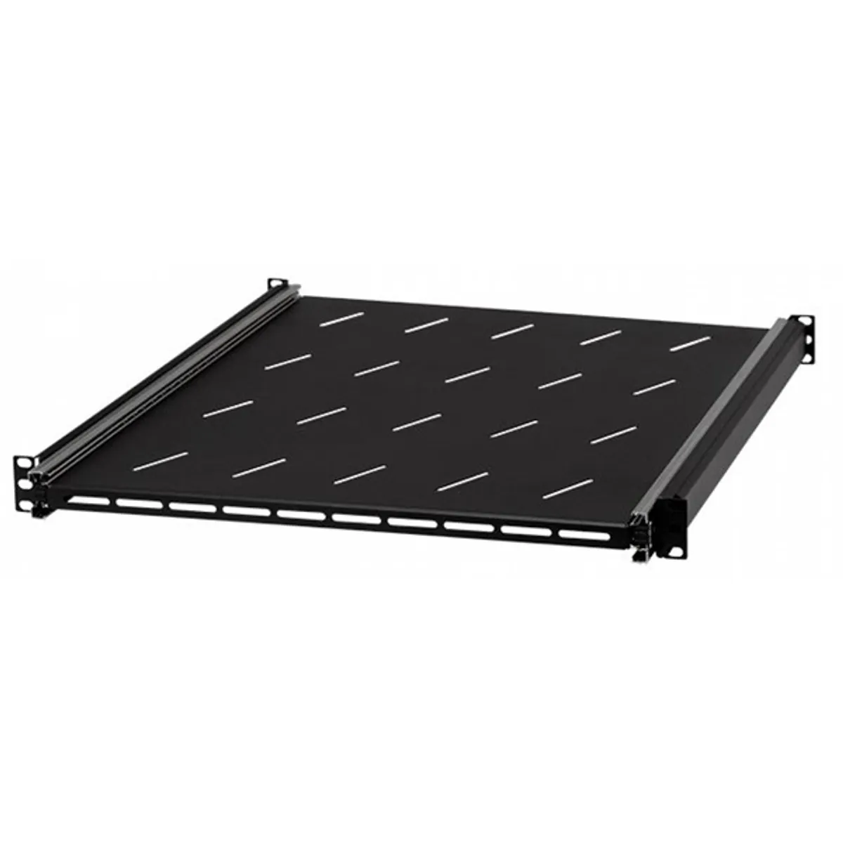 Stalflex RSR19-1U-550B 19" 1U 550mm mély fekete kihúzható polc #2