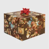 IRIS Karácsonyi tekercses csomagolópapír,  200x70cm, különböző mintákkal, 60g/m2 #7