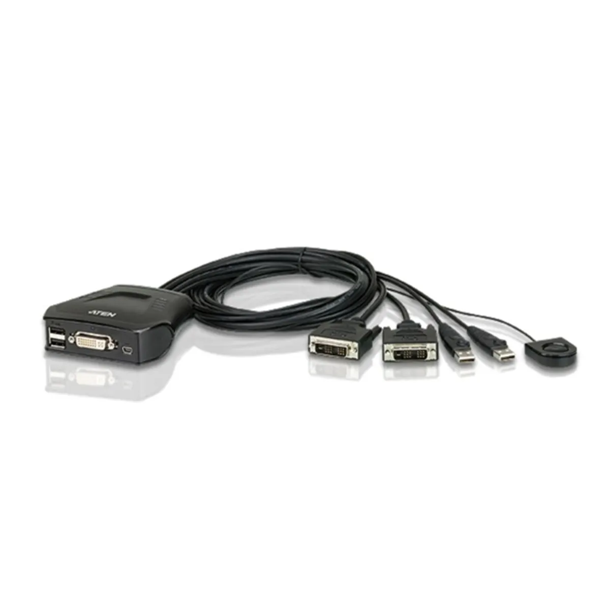 ATEN CS22D-A7 2PC USB DVI KVM Switch #1