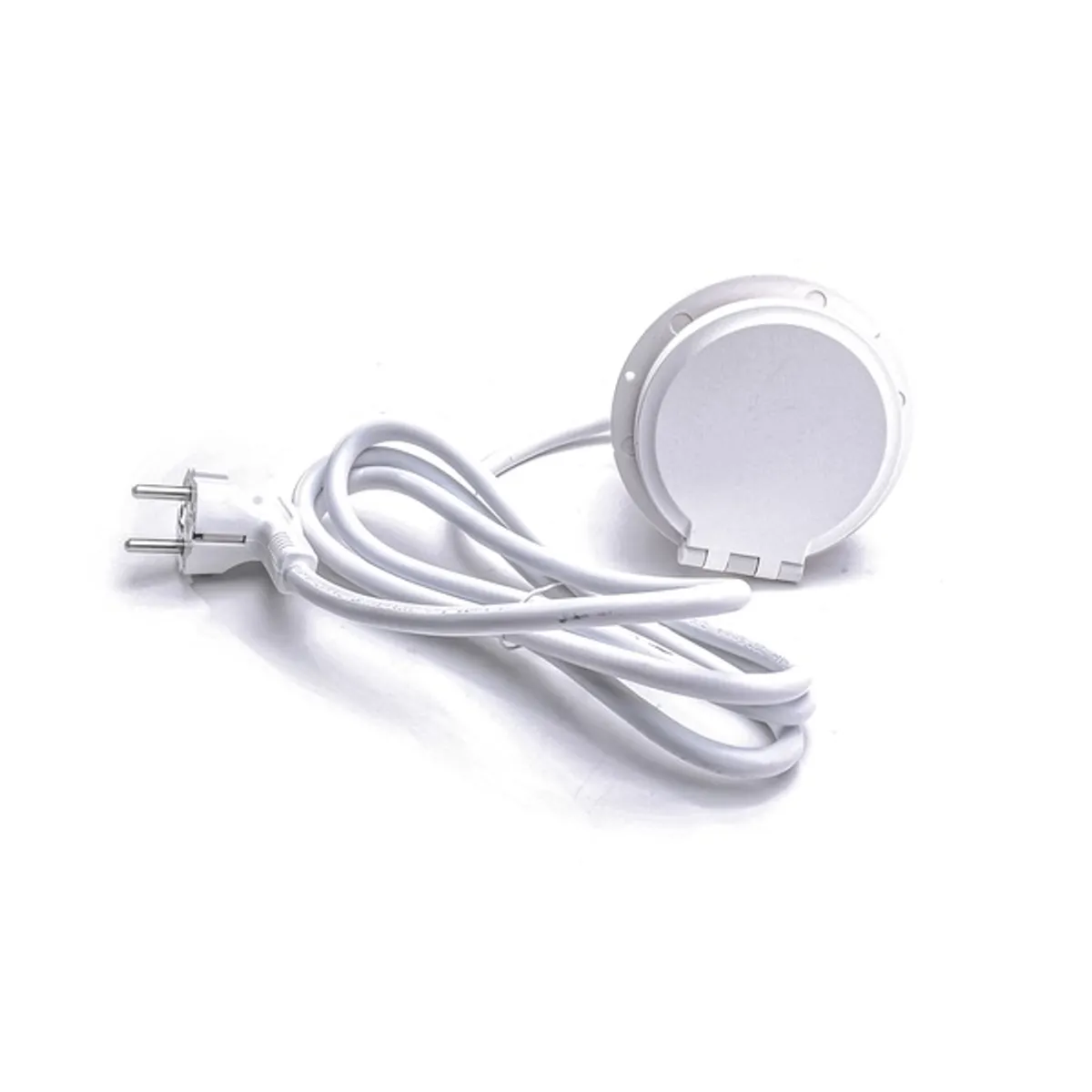 TOO GPS-102-1W IP20,1x 2P+F,USB-A,Type-C,QI-töltés,HDMI, fehér asztalba süllyeszthető elosztó #1