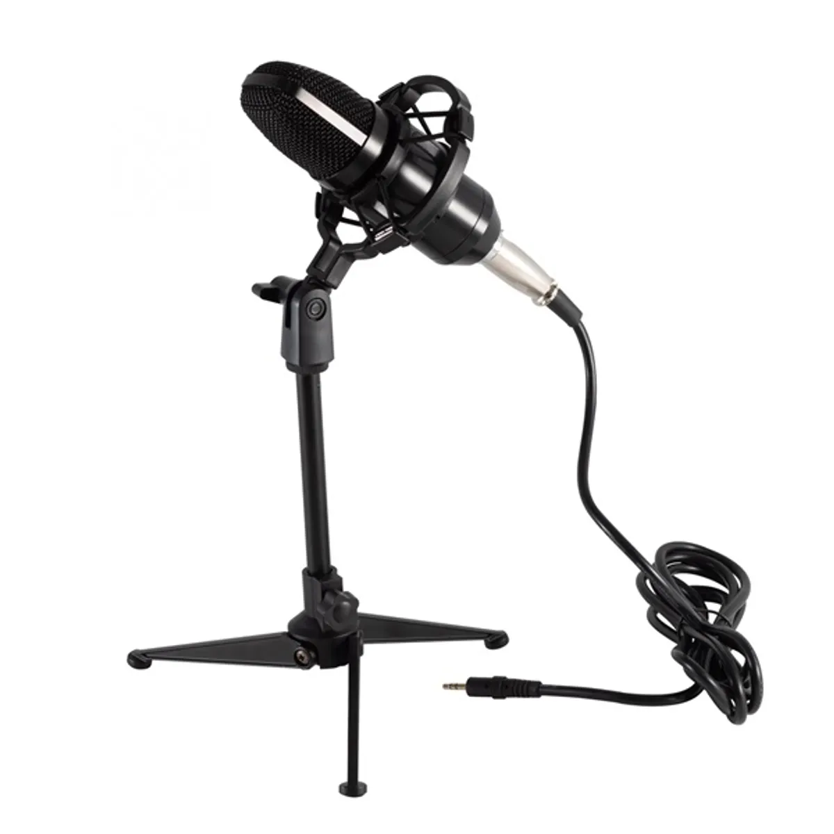 SAL M 12 XLR-3,5mm stúdió mikrofon szett és tripod #1