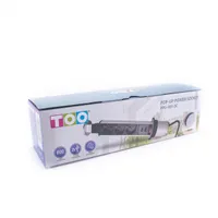 TOO PPS-305-3C IP20, 3x 2P+F, 2x USB-A, króm asztalba süllyeszthető elosztó #6