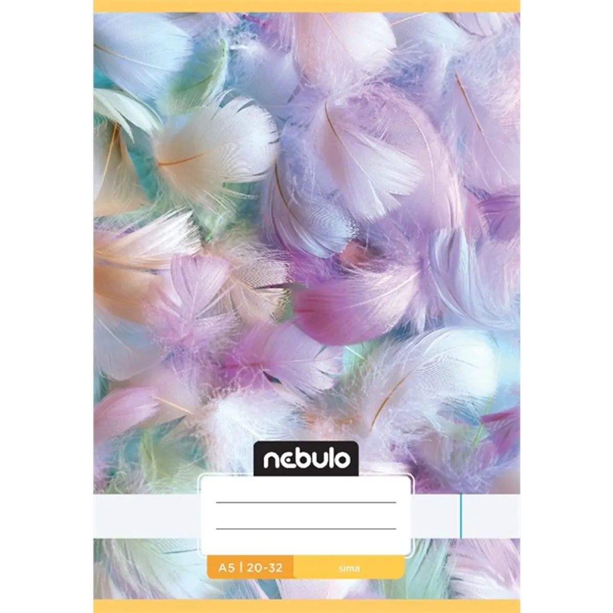 Nebulo Cuki minták A5 20-32 tűzött sima füzet #7