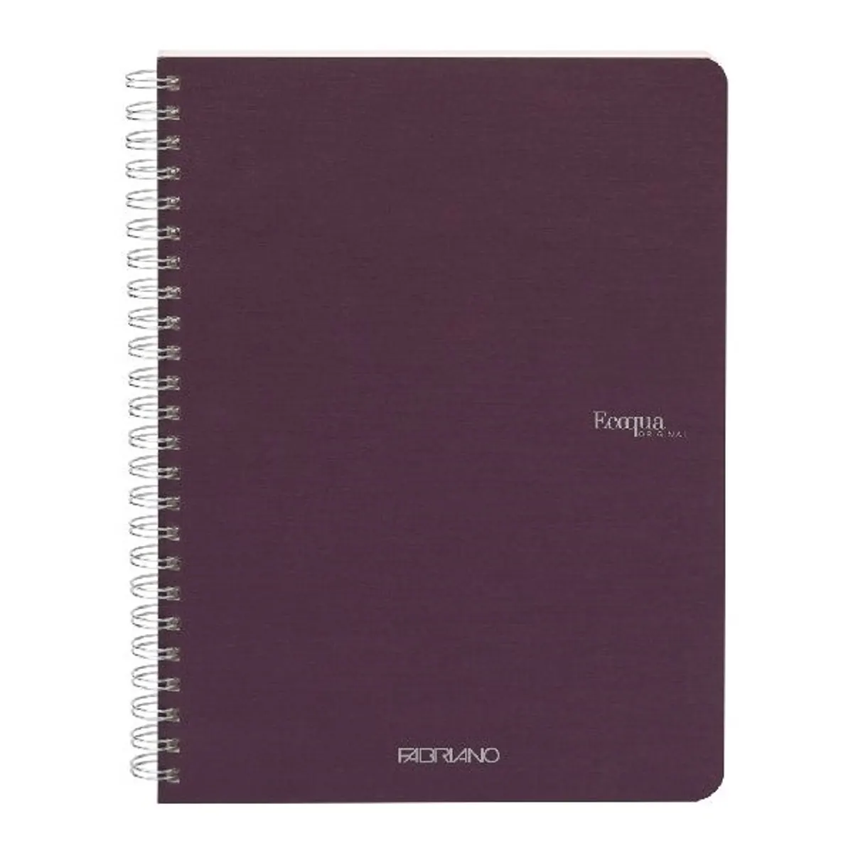Fabriano Ecoqua A5 70lapos lila sima spirálfüzet #1