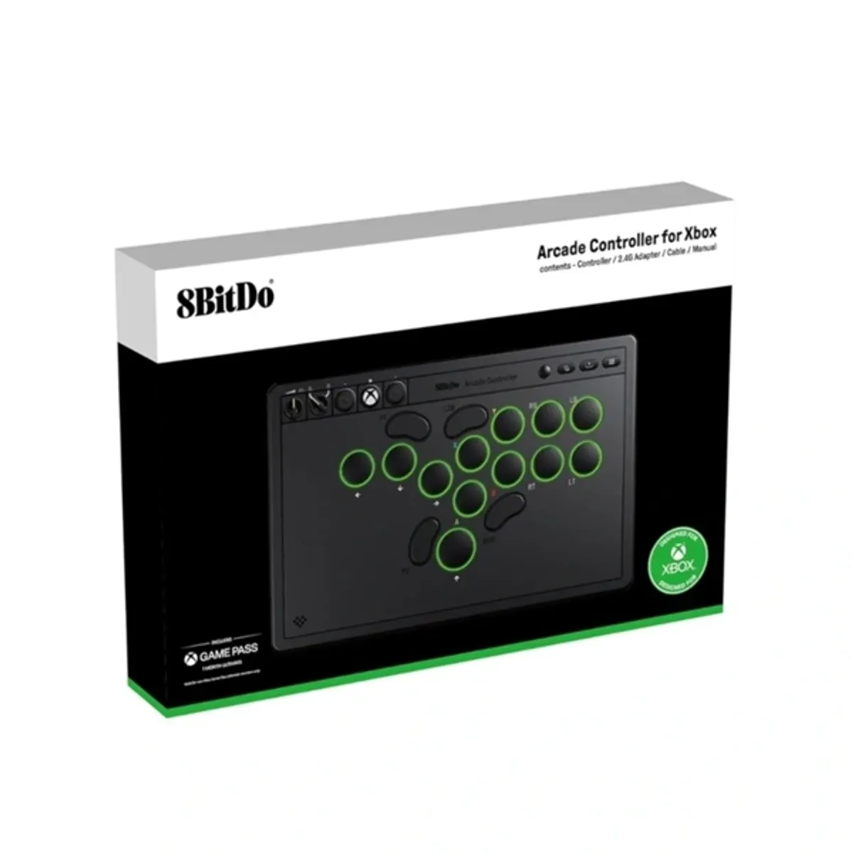 8BitDo Arcade Stick All-Button Xbox Series X|S / Xbox One / PC fekete vezeték nélküli kontroller #5