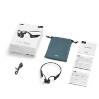 Shokz OpenRun Mini USB-C csontvezetéses Bluetooth fekete Open-Ear sport fejhallgató #9