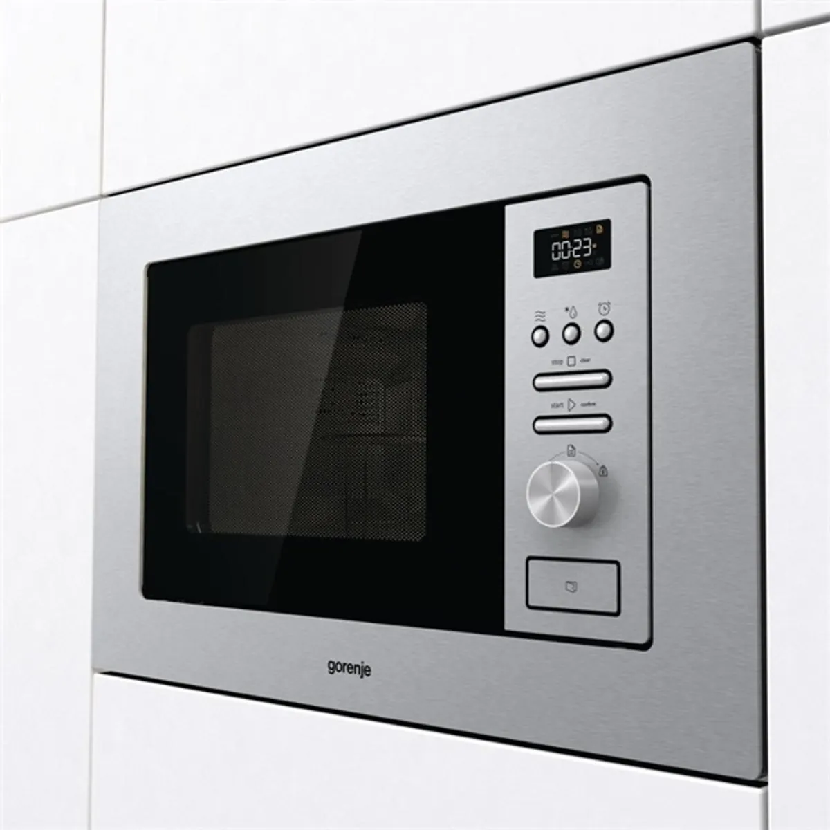 Gorenje BM201AG1X 800W 20L inox beépíthető mikrohullámú sütő #3