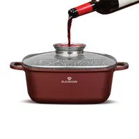 Blaumann BL-4092 4,4L Cerastone Collection 24 cm-es négyzet alakú edény fedővel #2