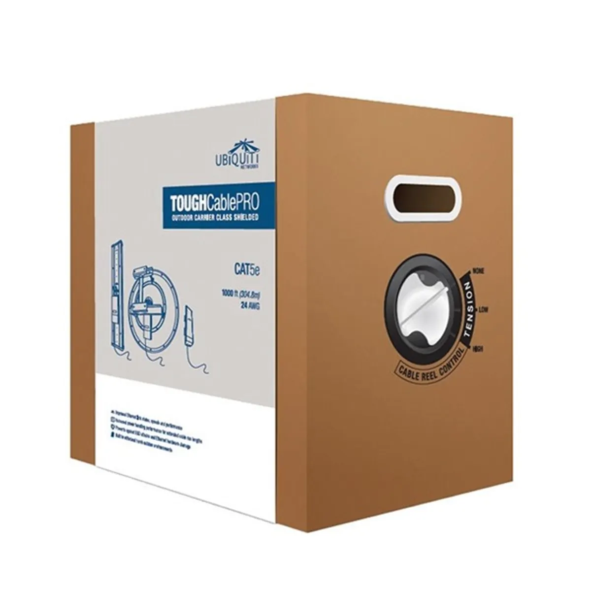 Ubiquiti ToughCable PRO Cat.5E FTP kábel 305 méteres dobon #1