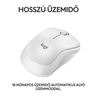 Logitech M240 Silent Bluetooth fehér egér #4