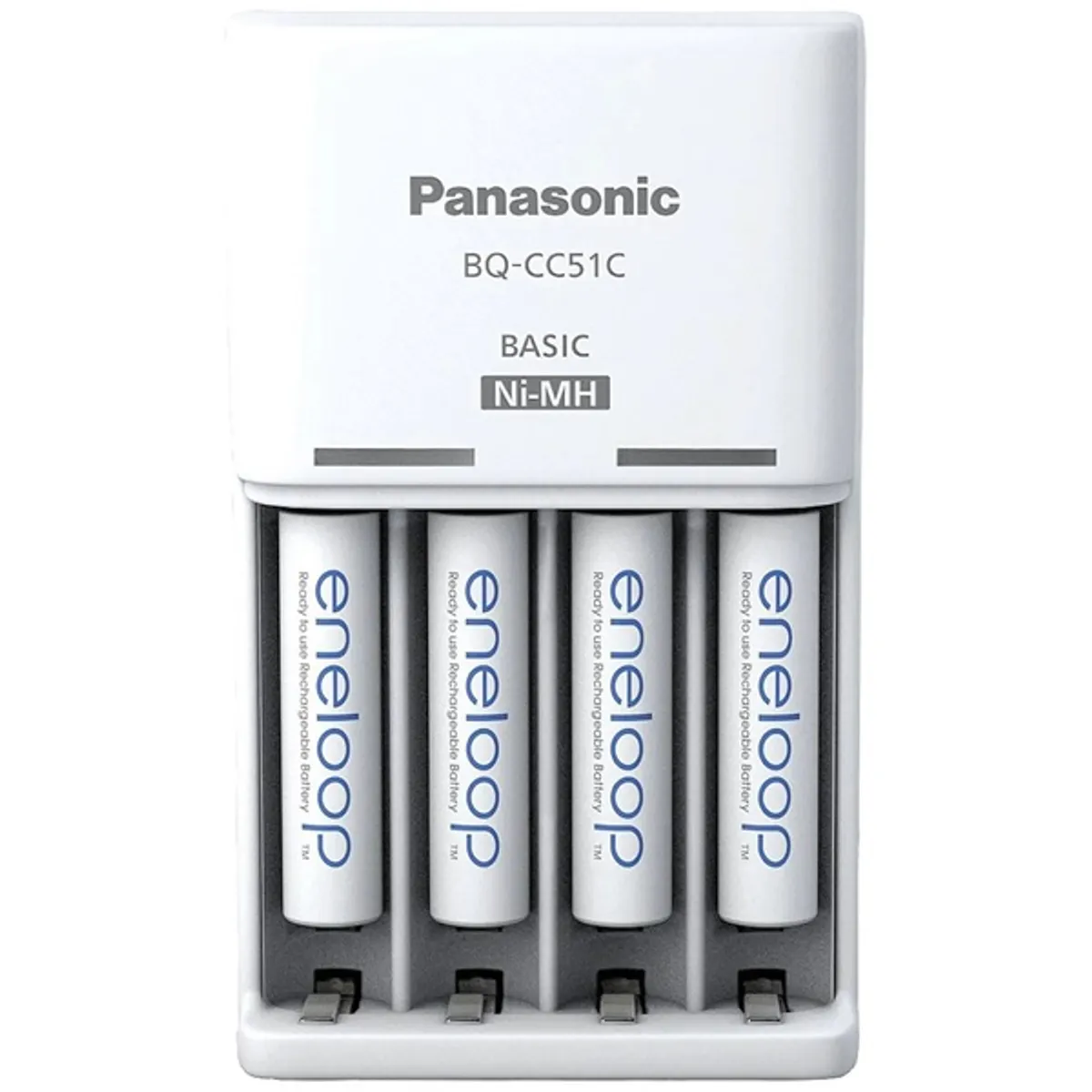 Panasonic Eneloop K-KJ51MCD04E AAA 800mAh időzítős akkutöltő +4xAAA akku #1