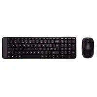Logitech MK220 HUN fekete vezeték nélküli billentyűzet + egér