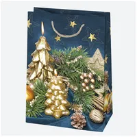 IRIS Karácsonyi ajándéktasak, 230x320x110 mm, különböző színekben és mintával #10