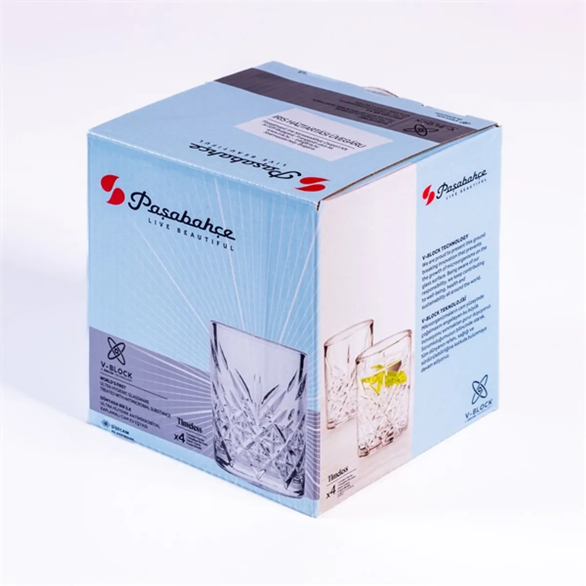 PASABAHCE Timeless Liqueur 62ml likőrös pohár szett 4 darabos #2