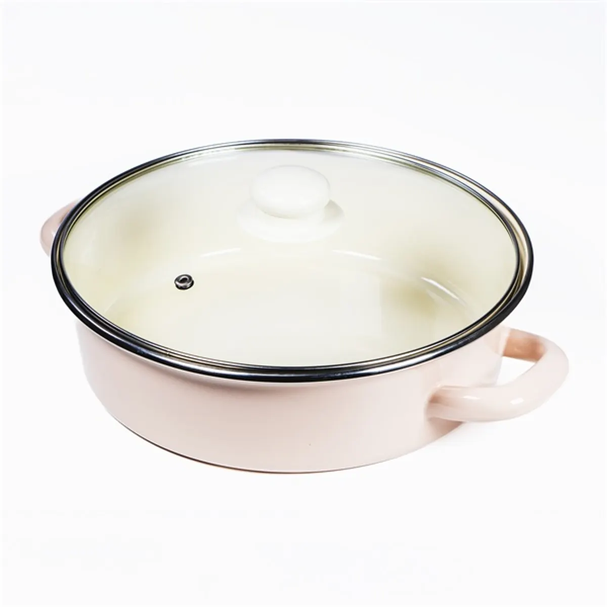 TOO LINE ROSE LOW 3,2 literes, 24cm átmérő, 7,5cm magasságú alacsony lábas (fazék) üveg fedővel #2