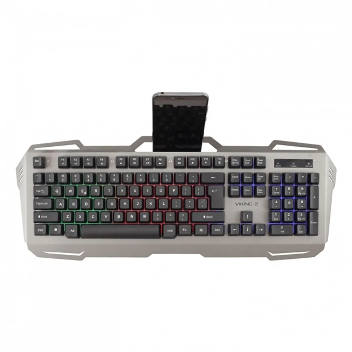 White Shark VIKING 2 GK-1924HU ezüst/fekete gamer billentyűzet #2