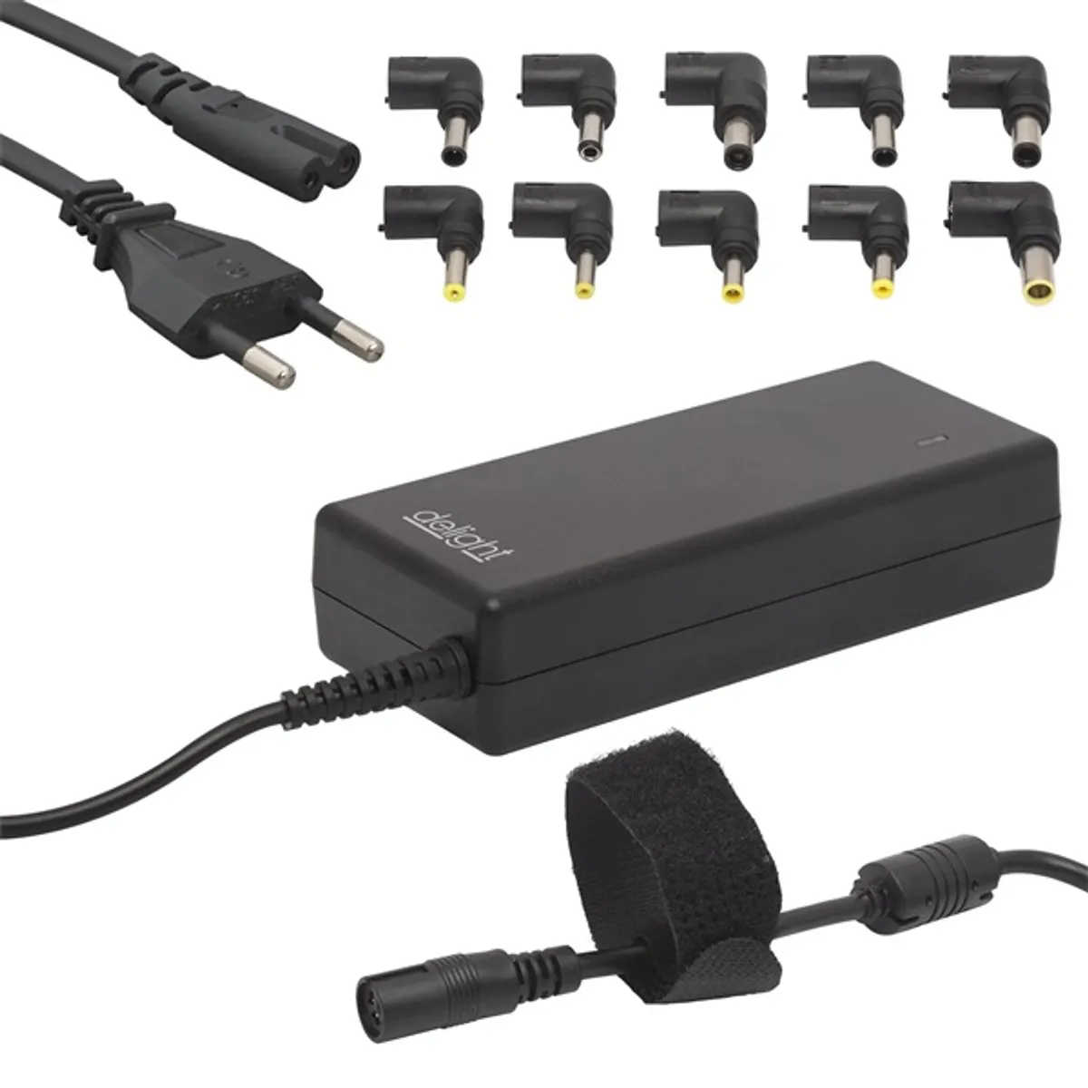 Delight Univerzális 90W laptop/notebook töltő adapter tápkábellel #3