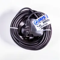 IRIS Electric IEEC-20M-16A/250V Kültéri hosszabbító 20 méteres 16A/250V, H05RR-F, IP44, fekete #2