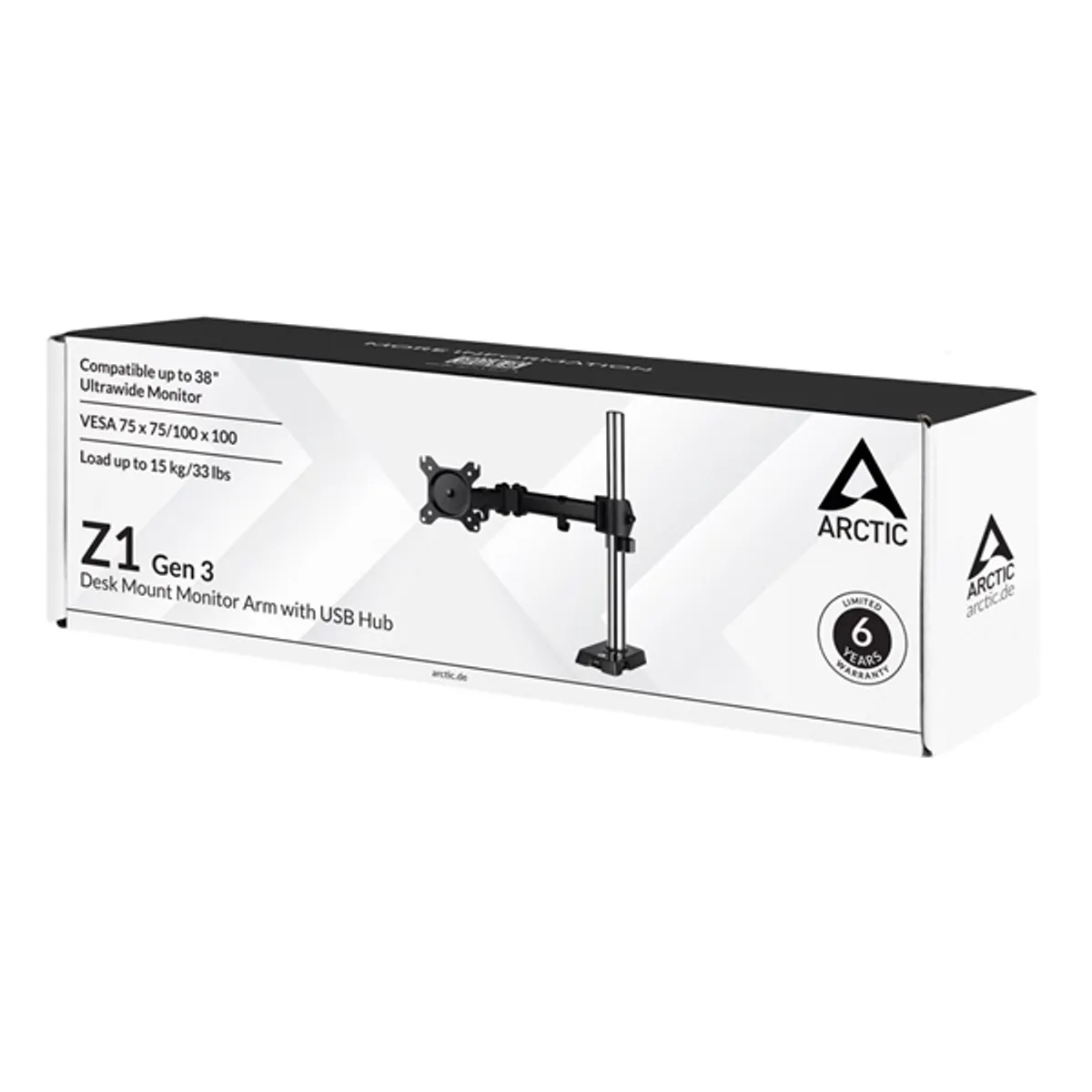 Arctic Z1 Gen 3 asztali monitor konzol #8