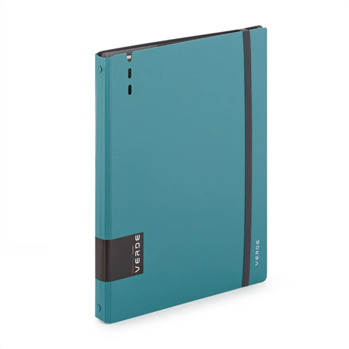 Verde A4 4 gyűrűs 3x30 vegyes lappal türkiz gyűrűs mappa #1