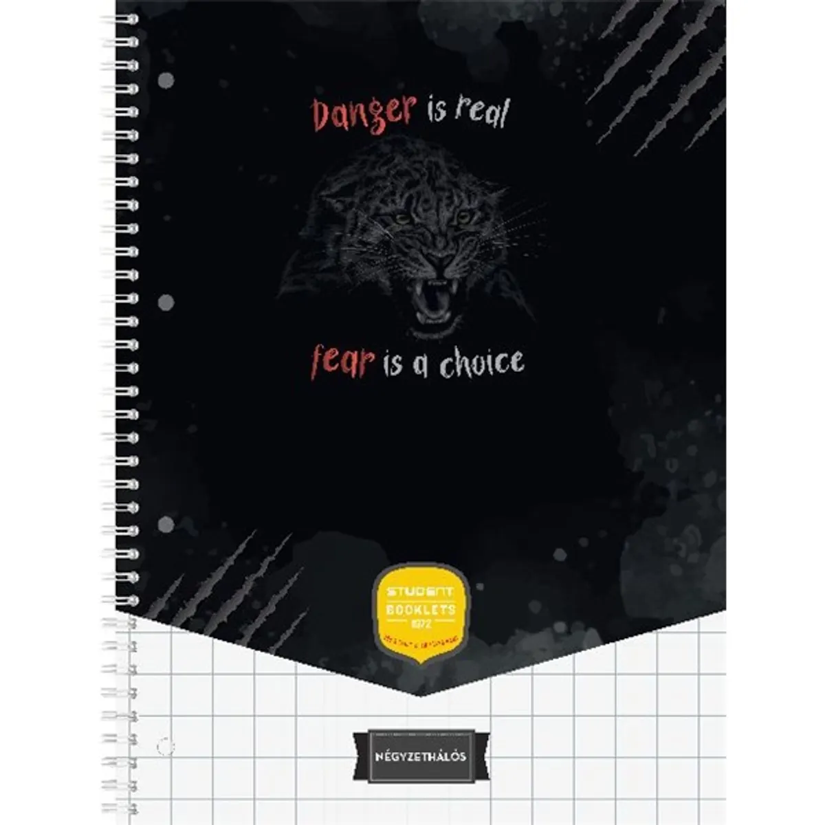 ICO Student Art A4 70lapos kockás spirálfüzet #1