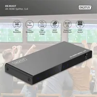 DIGITUS DS-55337 4 portos 4K/60Hz HDMI splitter #6