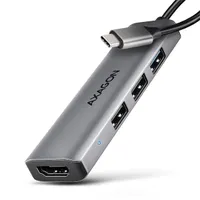 Axagon HMC-H3A USB-C 5Gbps STARTER 4in1 hub #1