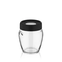 IRIS C-00138 Ring üveg tároló 580ml, fekete, elfántcsont vagy szürke színű