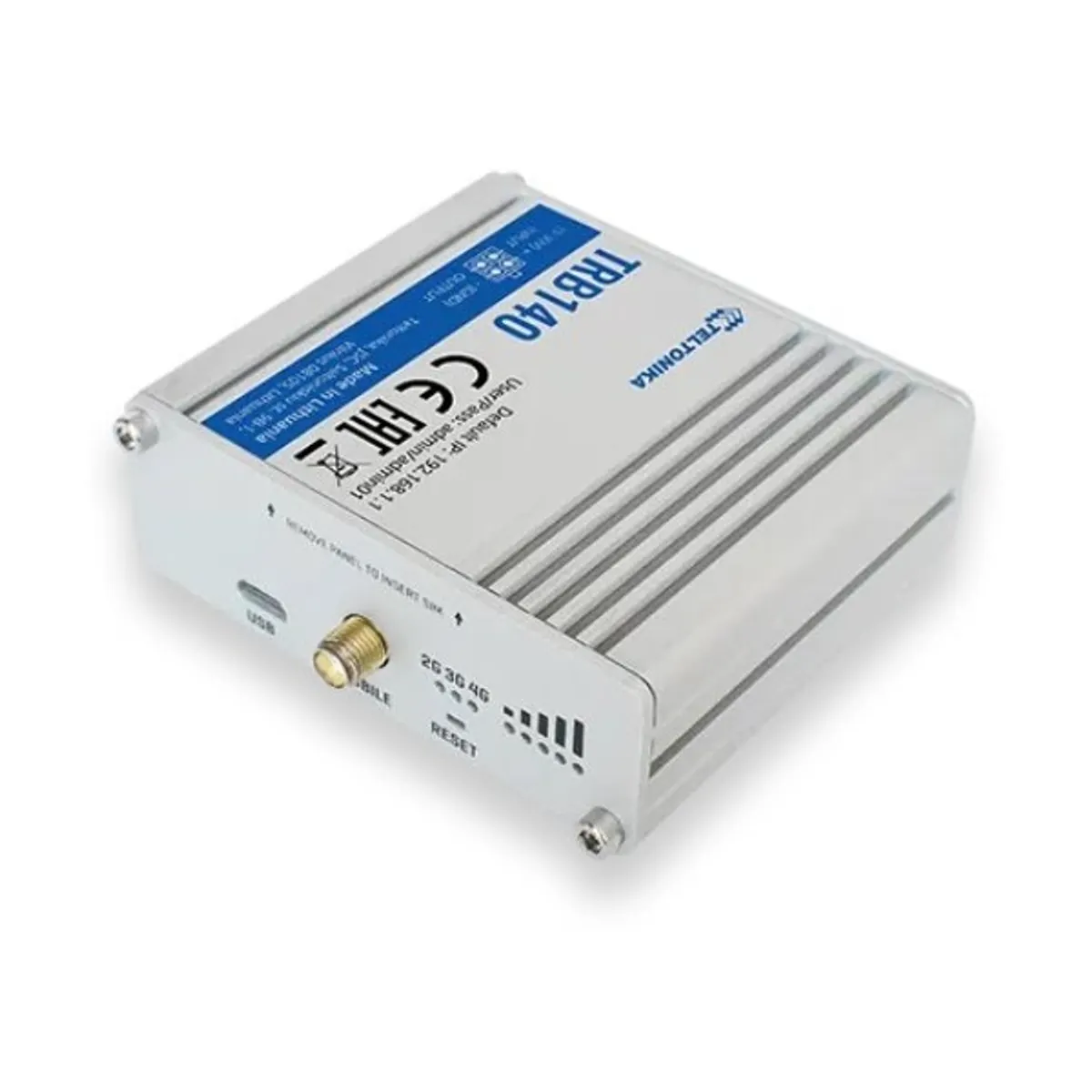 Teltonika TRB140 1xGbE LAN 1xminiSIM 4G/LTE CAT4 Gigabit ipari Ethernet IoT gateway #2