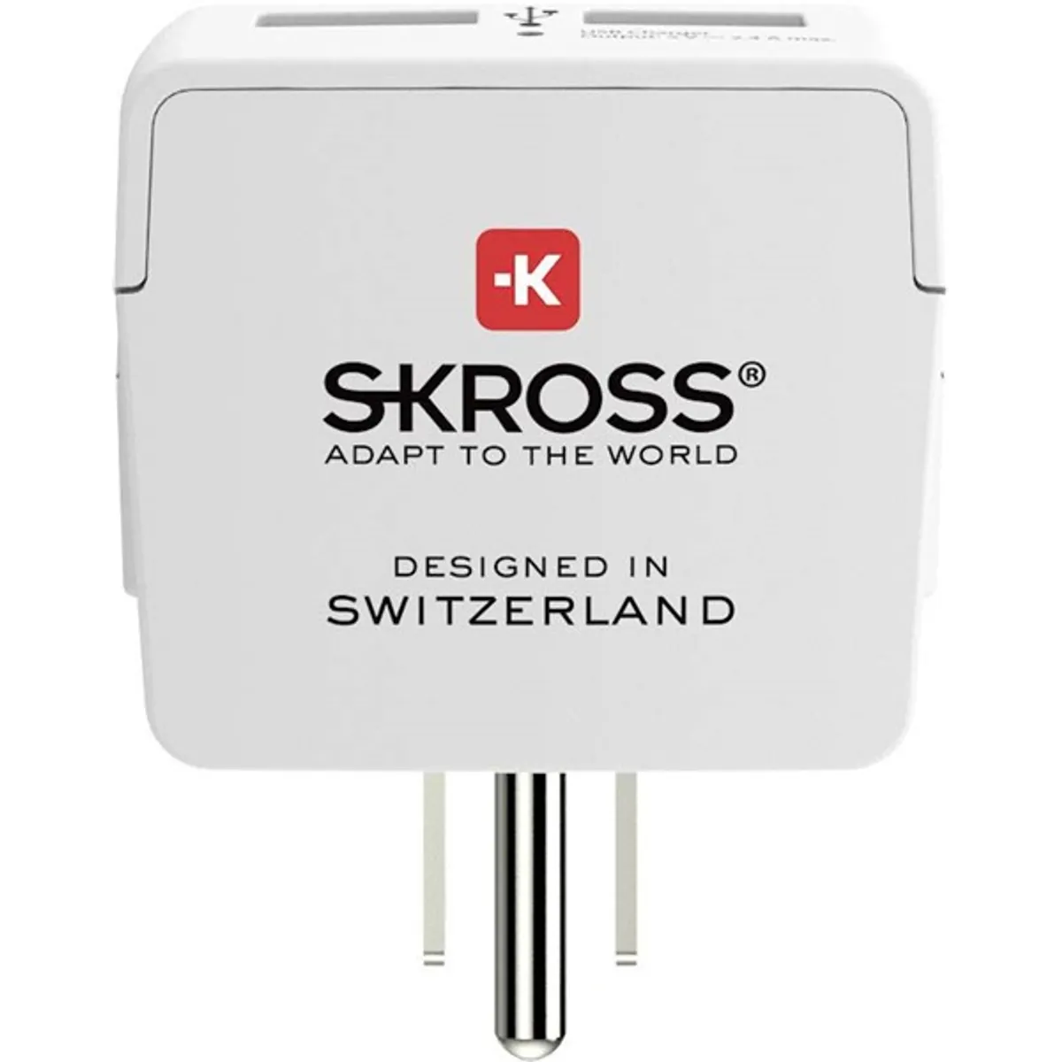 SKROSS csatlakozó átalakító az Egyesült Államokba, beépített USB töltővel #2