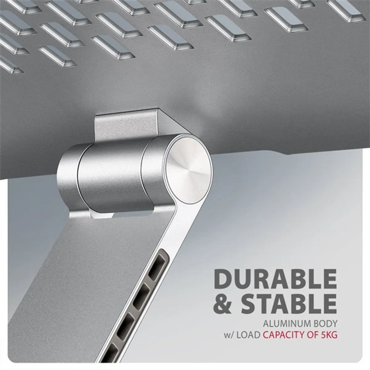 Axagon STND-LR ALU HQ 10"-17,3" laptop állvány #10