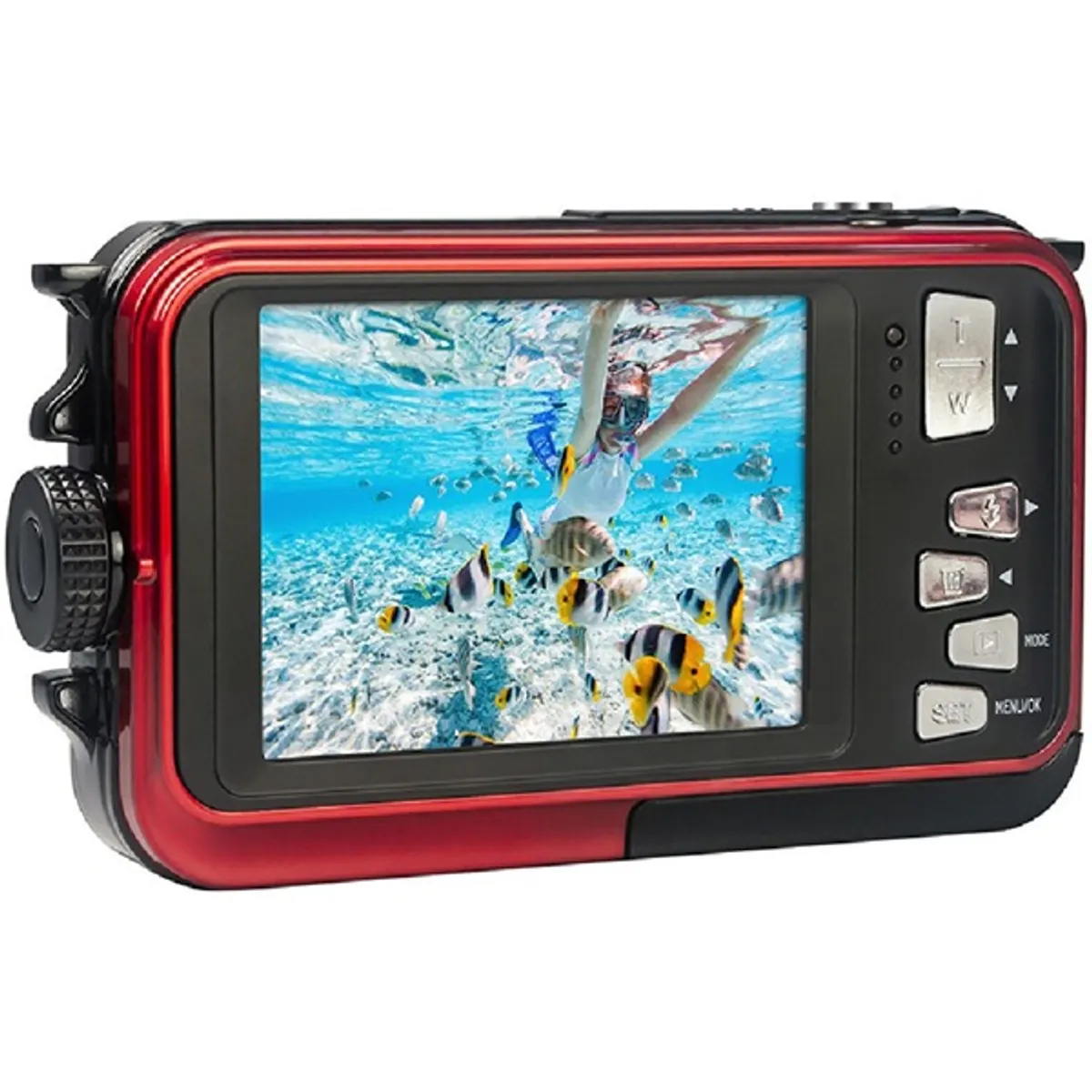 Agfa WP8000 kompakt digitális piros fényképezőgép #5