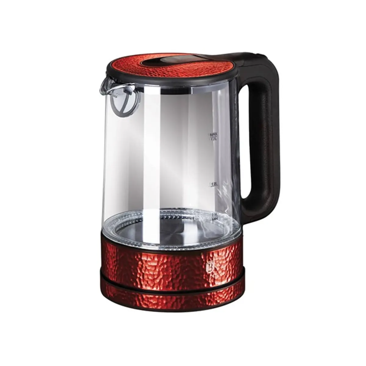 Berlinger Haus BH/9094 1,7 L-es burgundi üveg vízforraló #1