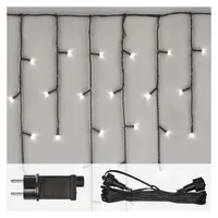 Emos D1CC03 CNT 2,5m 100LED IP44 12W időzítős hideg fehér jégcsapok kezdő készlet #2