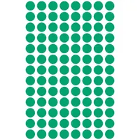 Avery 3012 8mm 416db-os zöld jelölőpont #2