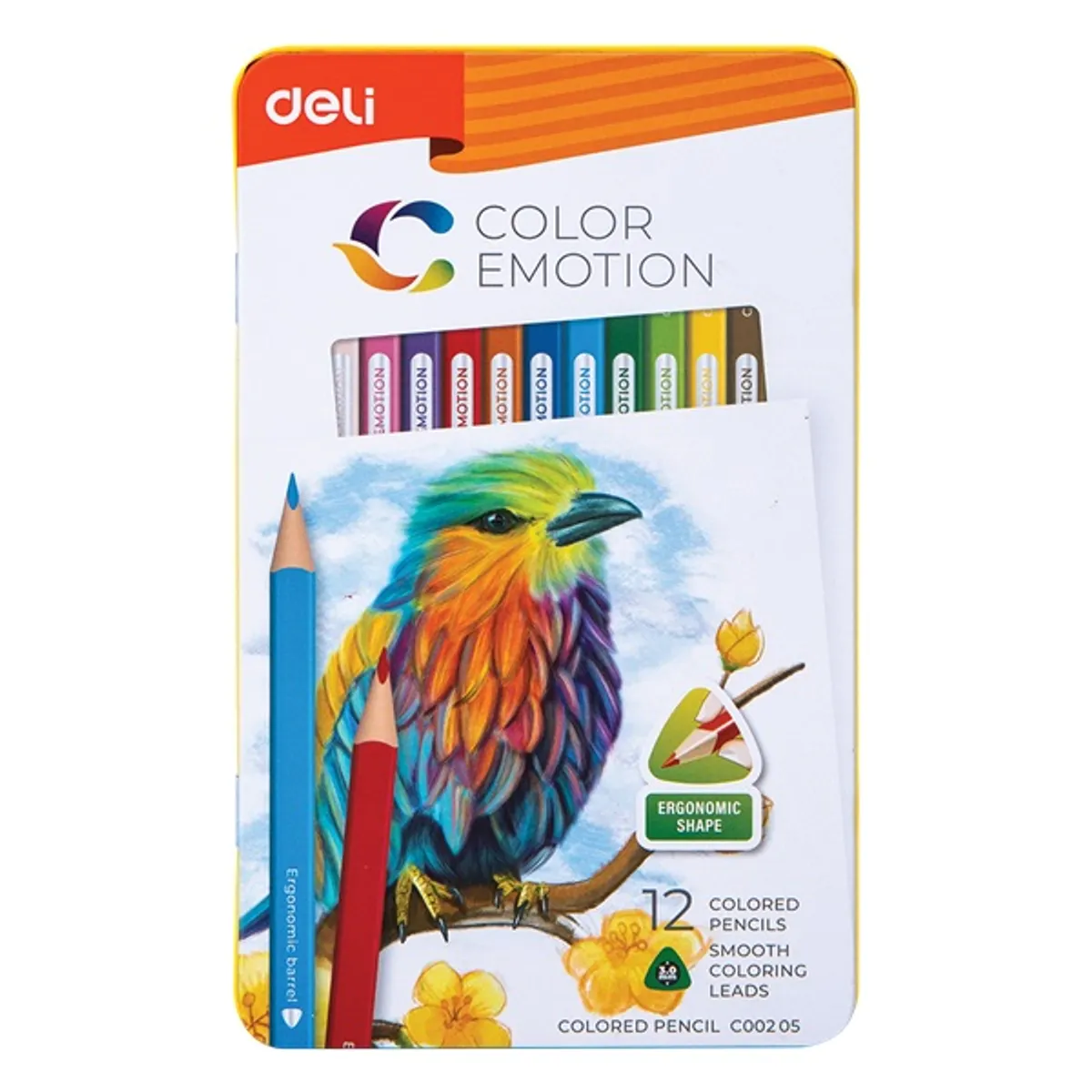 Deli Color Emotion 12db-os színesceruza készlet #1
