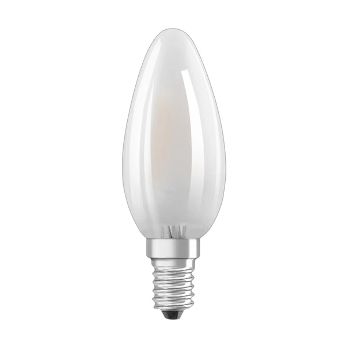 Osram Base matt üveg búra/4W/470lm/2700K/E14 LED gyertya izzó 3 db #1