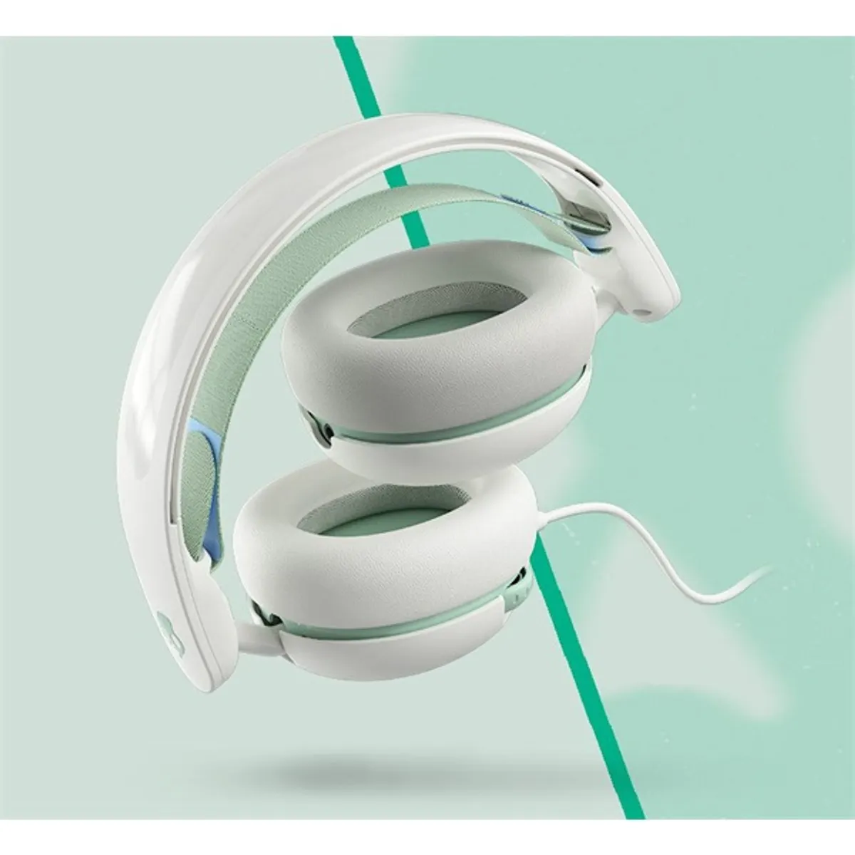 Skullcandy Grom csontfehér vezetékes mikrofonos gyerek fejhallgató #4