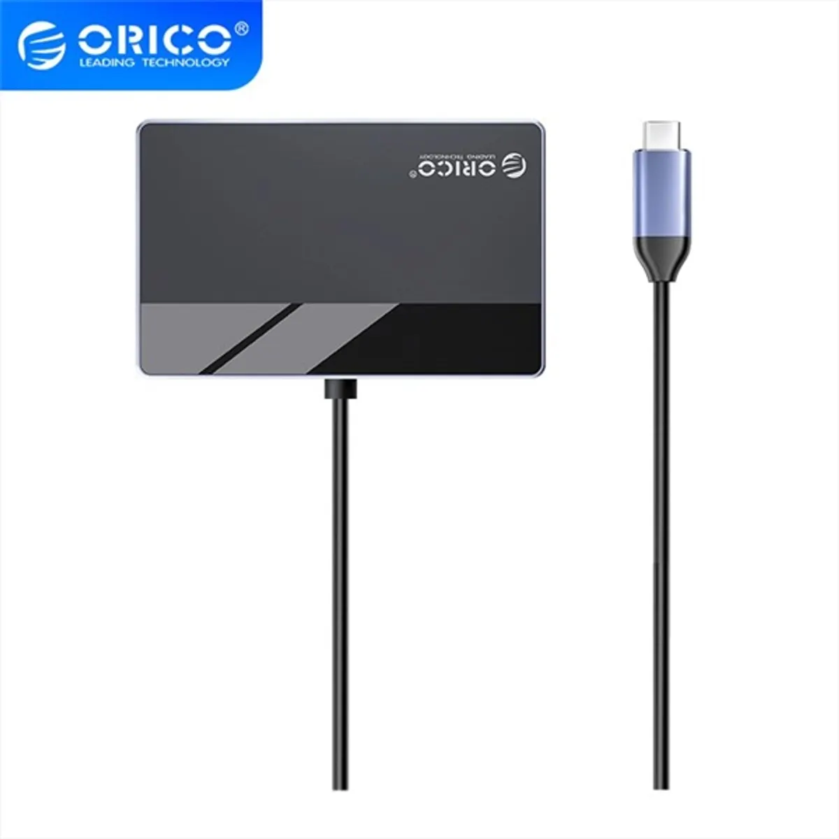ORICO ORICO-DM-7TS-BK-BP 7in1 Type-C USB3.0/HDMI/VGA/PD100W/TF/SD/3.5mm dokkoló #1