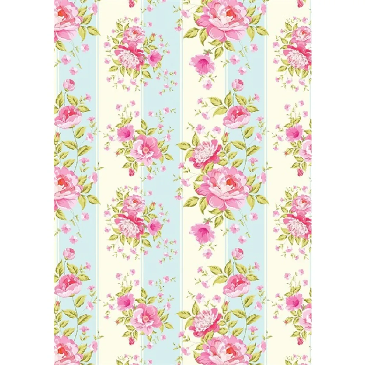 IRIS tekercses csomagoló papír, virág, különböző mintákkal, 200x70cm, 60g/m2 #3