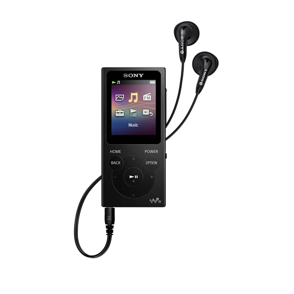 Sony NWE394B.CEW 8GB fekete MP3 lejátszó FM rádióval #1
