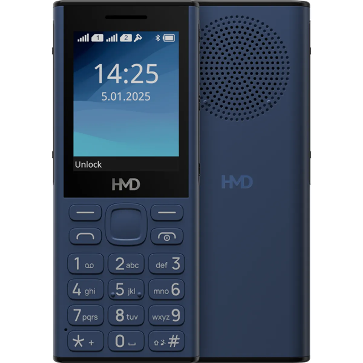 HMD 130 Music TA-1717 kék mobiltelefon #1