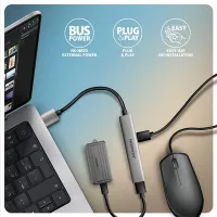 Axagon HUE-STA ALU STRIP USB-A 4 port hub #4