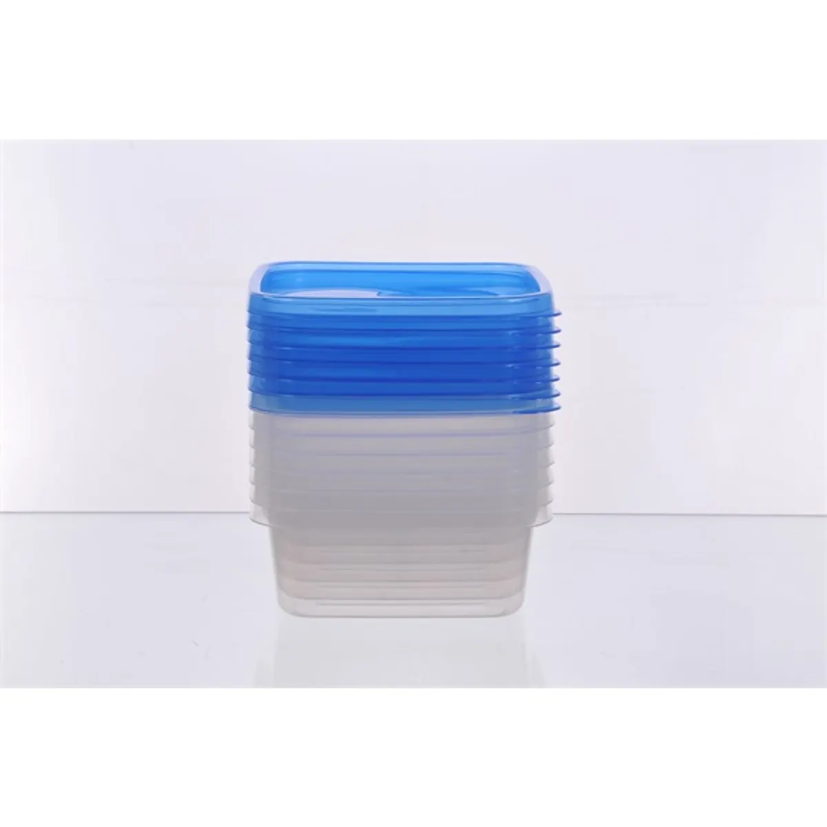 TOO KT-151 7db-os négyzetes 600ml-es ételtároló doboz szett #2