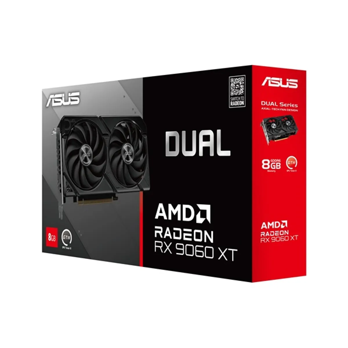Asus Dual Radeon RX 9060 XT AMD 8GB GDDR6 128bit PCIe videókártya #8