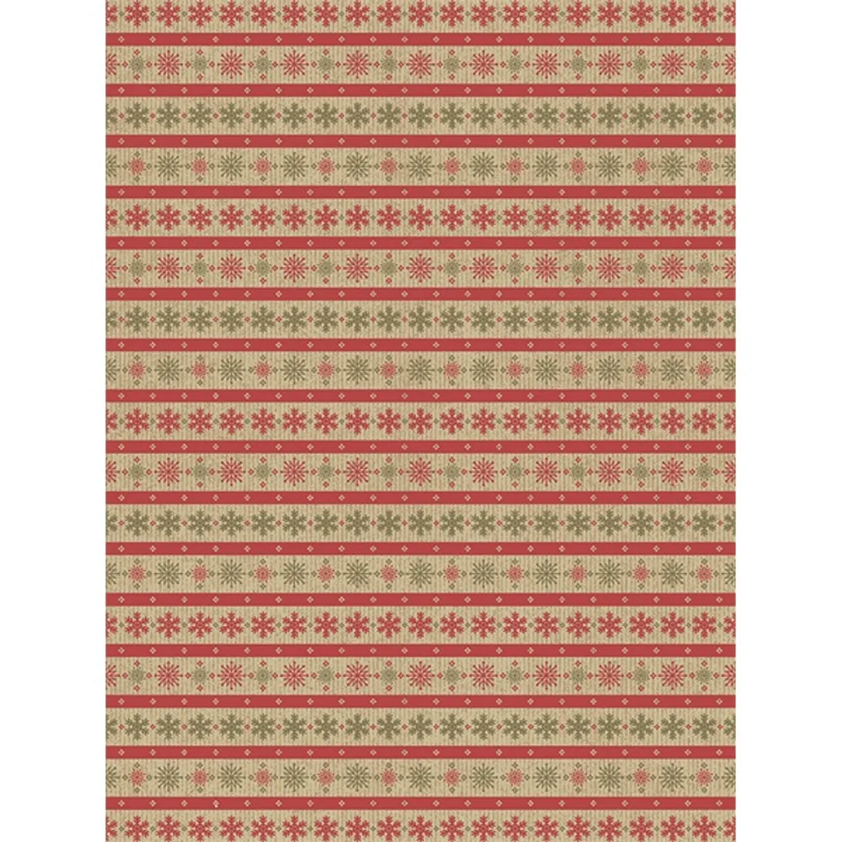 IRIS Karácsonyi tekercses KRAFT csomagolópapír,  200x70cm, különböző mintákkal, 60g/m2 #9