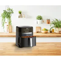 Tefal EY505815 2 az 1-ben fekete 4,2 L forrólevegős sütő #6