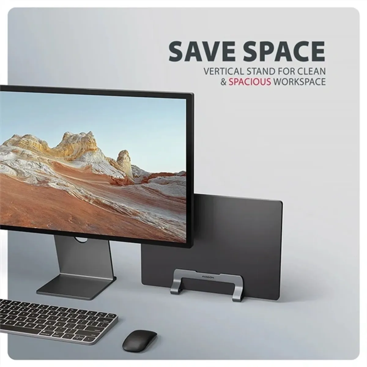 Axagon STND-VG függőleges állvány laptopokhoz és táblagépekhez #5