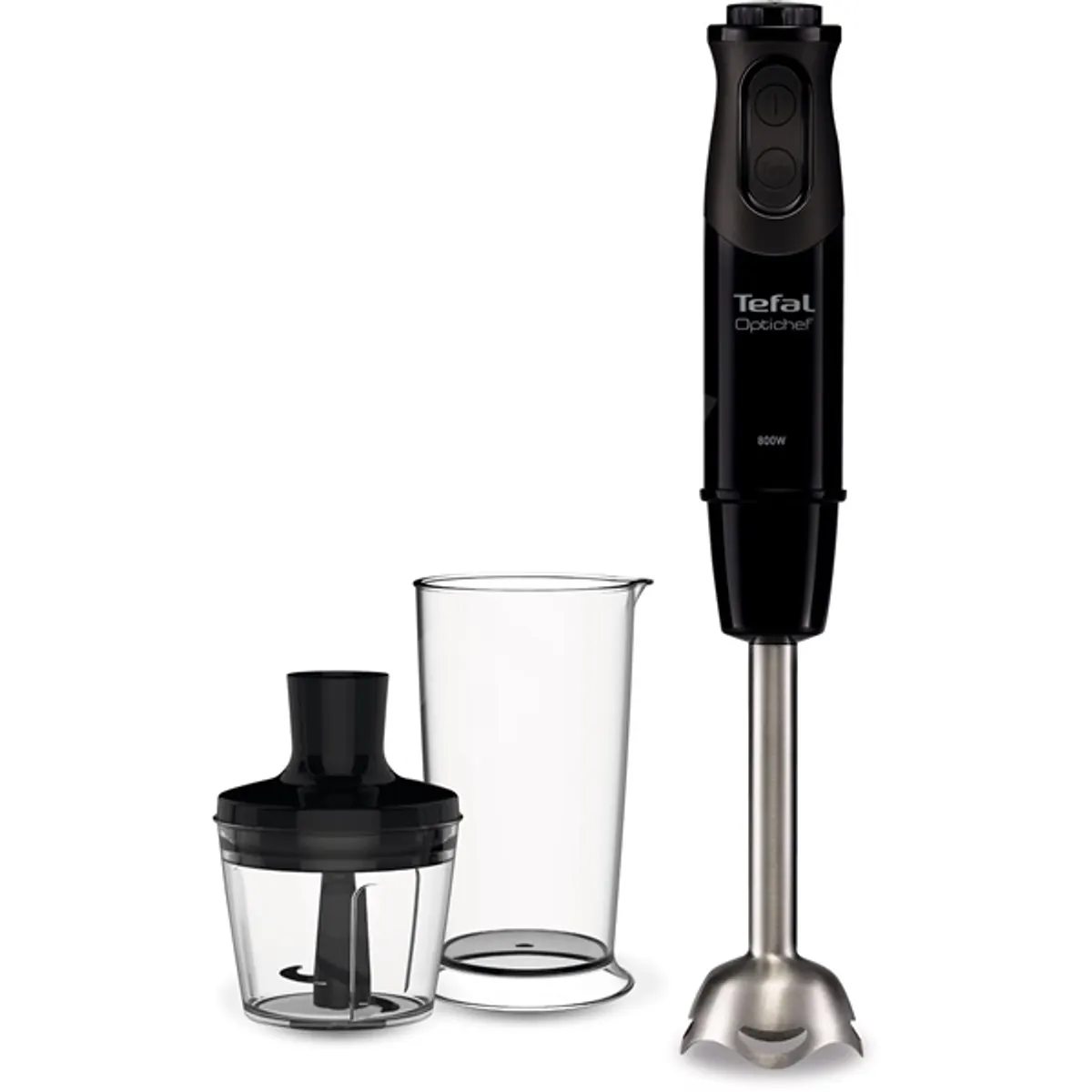 Tefal HB641838 Optichef 800W 2in1 fekete botmixer szett #1