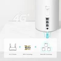 TP-Link DECO X20-4G 4G+AX1800 Whole Home Mesh Wi-Fi 6 Gateway 802.11ax vezeték nélküli rendszer (1db-os) #4